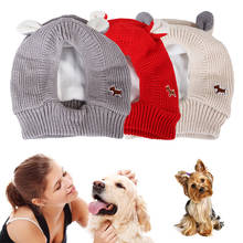 Christmas Clothes Dog Hats Winter Warm Knitted Pet Dogs Hats Funny Cat Dog Clothes Accessories Pet Dress Up Dropshipping 2024 - buy cheap