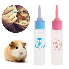 Pet Milk Bottle 30ml Silicone Nipple Small Animal Feeding Hamster Cat Dogs Puppy 2024 - compre barato