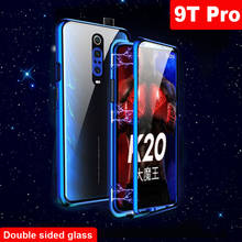 Luxury Magnetic Adsorption Case For Xiaomi Mi 9T Pro Metal Frame Doubl Sided Glass Cover 9 t 9TPro Protective Phone Case Shell 2024 - buy cheap