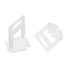 uxcell Tile Leveling System Clips Plastic Leveler Spacers for 3mm Joint Great tools to floor wall setting Clear 200Pcs 2024 - buy cheap