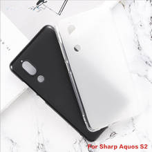 For Sharp Aquos S2 Case Anti-knock Soft TPU Case For Sharp Aquos C10 Anti Skid Silicone Protection Back Cover Capa 2024 - buy cheap