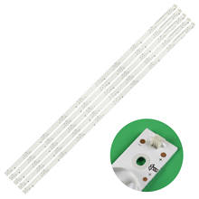 New 5 PCS/set 10LED(3V) 842.5mm LED backlight strip for 43PFT4131 43PFS5301 GJ-2K15-430-D510 GJ-2K16-430-D510-V4 01Q58-A 2024 - buy cheap