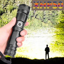 D2 Drop Shipping xhp50.2 most powerful flashlight 5 Modes usb Zoom led torch xhp50 18650 or 26650 battery Camping Outdoor Light 2024 - buy cheap