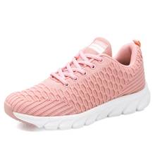 2020 Mesh Women Sneakers Breathable Woman Flat Running Lightweight Casual Shoes Ladies Lace-Up Deportivas Mujer Tenis Feminino 2024 - buy cheap