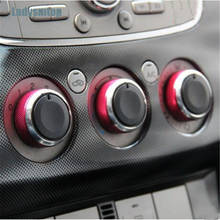 Ladysmtop interruptor de ar condicionado com controle de calor ca, capa com manopla para ford focus 2 focus 3 focus 4, acessórios para automóveis 2024 - compre barato
