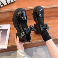 Zapatos Lolita de estilo japonés para mujer, zapatillas de plataforma de tacón alto, Estilo Vintage, para estudiantes universitarios, Mary Jane 2024 - compra barato