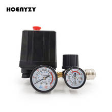 240V/380V Durable Regulator Duty Air Compressor Pump Pressure Switch  Control Valve 7.25-125 PSI with Gauge 2024 - buy cheap