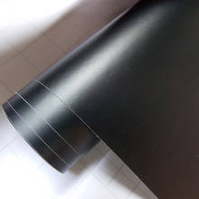 Premium Black Matte Vinyl Wrap with Air Bubble Free Satin Matt Black Foil Car Wrap Film Vehicle Sticker 30cm/Roll 2024 - buy cheap