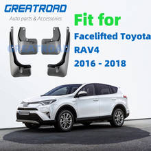 For Facelifted Toyota RAV4 2016 2017 2018 Set Molded Car Mud Flaps Mudflaps Splash Guards Mud Flap Mudguards Fender Accessories 2024 - buy cheap