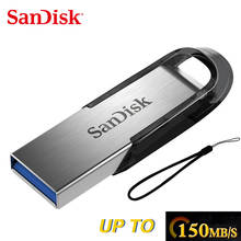 SanDisk Ultra Flair USB 3.0 Flash Drive 128GB 64GB 32GB Pen Drive Tiny Disk Memory Stick Storage Device Pendrive Flash drive 2024 - buy cheap