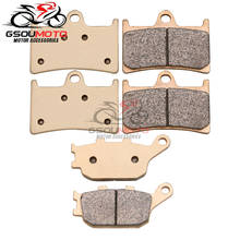 Motorcycle Front Rear Brake Pads Disc For Yamaha YZF R6 YZF600 2003-2015 YZFR1 1000 2004-2006 FZ6 2007-2009 FZ 1 Fazer 8 MT-07 2024 - buy cheap