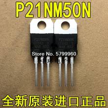 Transistor P21NM50N STP21NM50N ST TO-220 FET 18A 500V, 10 unids/lote 2024 - compra barato
