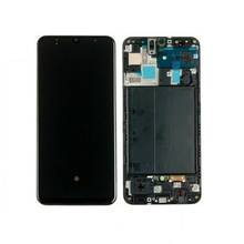 Для Samsung Galaxy A50 SM-A505 черный цвет OLED ЖК-экран и дигитайзер в сборе с рамкой 2024 - купить недорого