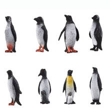 8pcs/set Penguin Model Action Figure Wild Animal Action Figures Collection Small Size PVC Children Cognitive Toys 2024 - buy cheap