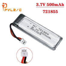 Batería li-po Original de 3,7 V, 500mAh, 1S, 4,2 V, con enchufe PH2.0, piezas de repuesto para helicóptero teledirigido, 721855, 1 ud. 2024 - compra barato