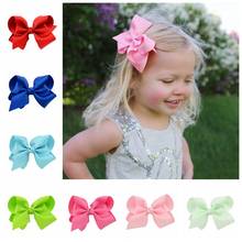 20pcs/Lot 10cm Solid Grosgrain Ribbon Bow With Clip For Girls Handemade Classical Bows Girls Hair Accessories 612 2024 - buy cheap