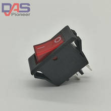Rocker Switch KCD3 2Pin 6A 250V 10A125VRed Button With Light   On - Off Rocker Power Switches 2024 - buy cheap