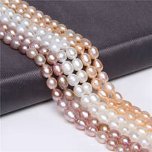 4.2-4.5mm Oval Natural Pearls Grade A Freshwater Pearl Beads For Jewelry Making High Quality Small Loose Pearl Beads 14” Strand 2024 - buy cheap