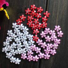 Costura em bordado com aplique para costurar, remendos flores de cristal com strass rosa vermelho branco e cristal para roupas e sacola com 10 peças 2024 - compre barato