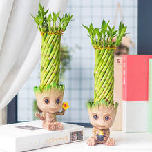 Groot Hero Pen Holders Home Decor Flower Pot Multifunction Toy Box Baby Tree Man Plant Pot Storage Organizer Garden Accessories 2024 - buy cheap