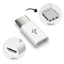 Универсальный USB 3,1 Type-C разъем для Micro USB Женский конвертер USB-C адаптер для передачи данных устройство типа C 100 шт./лот 2024 - купить недорого