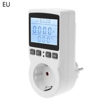 Digital Power Meter Socket EU/US/UK Plug Energy Meter Current Voltage Watt Electricity Cost Measuring Monitor Power Outlet 4XFD 2024 - buy cheap