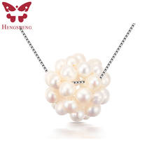 HENGSHENG New Fashion Natural Freshwater Mini Pearl Pendant Fine Jewelry Personalised Necklace Young Lady Gift Hot Sale 2024 - buy cheap