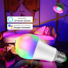 85-265V E27 LED Lamp RGB 15W Wifi APP Control RGB Smart Bulb 10W RGBW RGBWW Light Bulb IR Remote Control Home Lighting лампочки 2024 - buy cheap