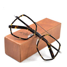 Posesion Vintage Irregularity Square Acetate Men Optical Eyeglasses Frames Handmade Clean Lens Women Large Eyewear Full Frame 2024 - buy cheap