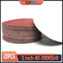 20pcs 125mm Sander Disc Sanding Polishing Paper Sandpaper Disc #40 - #3000 Abrasive Tools for Sander without hole 2024 - buy cheap