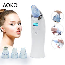 Aoko 4 em 1 remoção de cravo diamante microdermabrasion beleza máquina rejuvenescimento da pele acne cravo sucção a vácuo dispositivo 2024 - compre barato