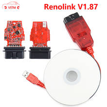 Renolink V1.87 для ECU Программатор ЭБУ, сброс кода ключей, UCH, совместимое кодирование приборной панели 2024 - купить недорого