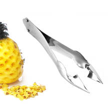 Портативная практичная легкая Овощечистка для фруктов нож для нарезки ананаса резак из нержавеющей стали кухонные ножевые гаджеты зажимы для нарезки ананаса 2024 - купить недорого