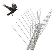 50CM Stainless Steel Defender Spikes Bird Blinder Pigeon Bird Spikes Kit Garden Orchard Fence Bird Spikes Catcher 2024 - buy cheap