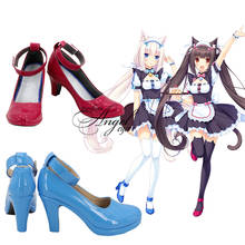 Love Development Game Nekopara chocolat vanilla Cosplay Party Shoes Custom Made 2024 - buy cheap