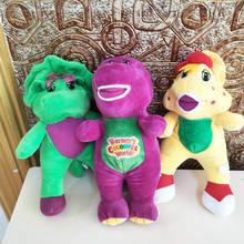 Yellow Green Purple Dinosaur Barney Children Stuffed Plush Toys Cartoon Doll 2024 - buy cheap