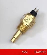 VDO 1/2 NPT 21mm Thread Diesel Engine Oil Temperature Sensor Water Temperature Sensor for Generator Set 2024 - buy cheap