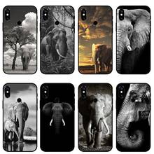 Elephant nature Phone Case For Xiaomi Redmi note 7 8 9 pro 8T 9S Mi Note 10 Lite pro 2024 - buy cheap