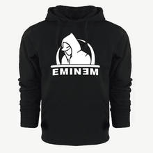 Outono inverno moda hoodies dos homens casual com capuz moletom hip hop rapper eminem impressão fino ajuste pulôver masculino hoodie topos 2024 - compre barato
