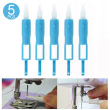 5pcs/set Needle Threader Stitch Insertion Applicator Handle Thread Tool for Sewing Machine Needle Inserter 2024 - buy cheap