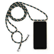 Capa de celular de tpu transparente para iphone, capa com cordão para pescoço, iphone 12 11 pro max, 6, 7, 8 plus, x, xs, xr, xs max 2024 - compre barato