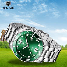 BENYAR New men's mechanical watches fashion sport wrist watch mens top luxury business brand waterproof clock Relogio Masculino 2024 - buy cheap