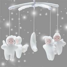 2021 New Baby Crib Holder Rattles Bracket Set Clockwork Music Box DIY Bed Bell Material Package Toy Pregnant Mom Handmade Toys 2024 - buy cheap