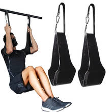 Fitness AB Sling Straps Suspension Rip-Resistant Heavy Duty Pair for Pull Up Bar Hanging Leg Raiser Home Gym Fitness Equipment 2024 - купить недорого