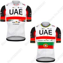 Camiseta de Ciclismo del equipo profesional campeón de Portugal para hombre, Ropa de Ciclismo de carretera, camisetas para bicicleta de montaña, Maillot, 2021 2024 - compra barato