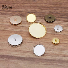 BoYuTe (50 Pieces/Lot) 10-12-14-15-16-18-20-25MM Cabochon Base Blank Button Tray Bezel Diy Jewelry Findings Components 2024 - buy cheap