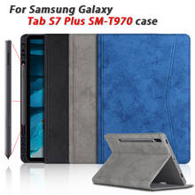 Case For Samsung Galaxy Tab Tab S7+ SM-T970 SM-T975 12.4" Tablet Cover for samsung galaxy tab s7 plus 2020 Case With Pen Holder 2024 - buy cheap