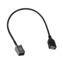 Cable de entrada de Audio USB AUX MP3 para coche, 30cm, para Honda SPIRIOR Accord Odyssey 2009 2024 - compra barato