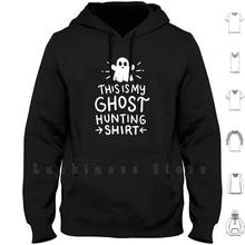 Sudadera con capucha de manga larga para hombre, camisa de caza con estampado de fantasma, ropa para parte superior fantasma de Halloween 2024 - compra barato