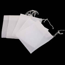 Hot Sale 50/100Pcs 6 x 7cm Non-woven Fabrics Disposable Tea Bags Sealed Filter-free Herbal Tea boiled stew Soup Spice Bag 2024 - buy cheap